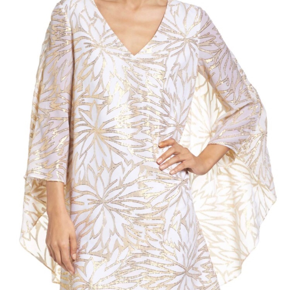NWT Lilly Pulitzer Miri Silk Caftan Size 4